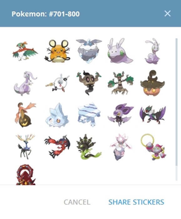 Pokemon: #701-800