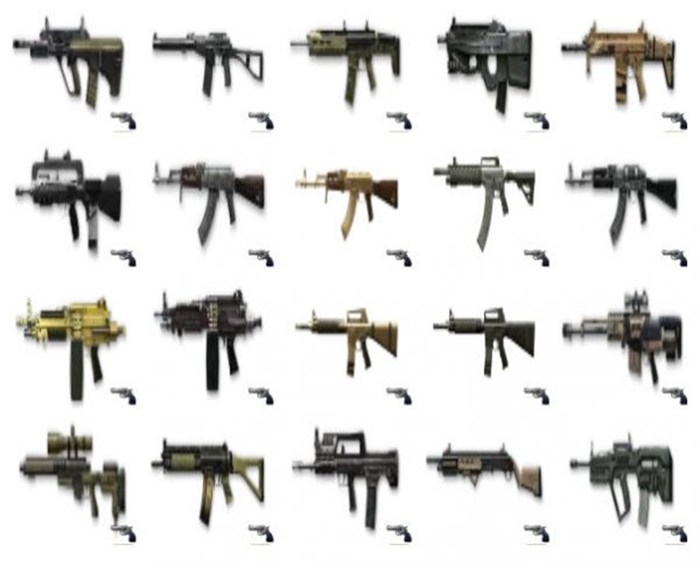 Warface Guns