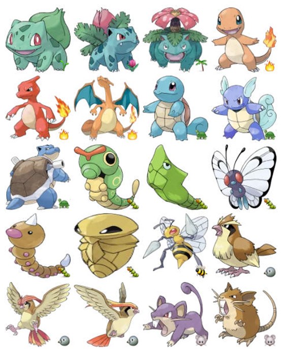 Kanto Pokémon