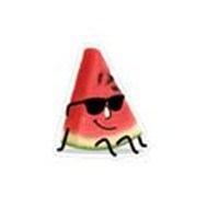 Happy watermelon