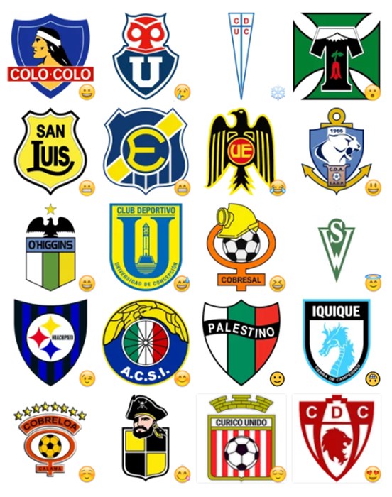 Escudos Liga Chilena
