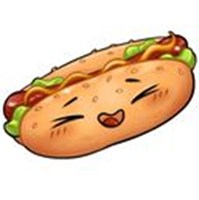 Appetizing stickers