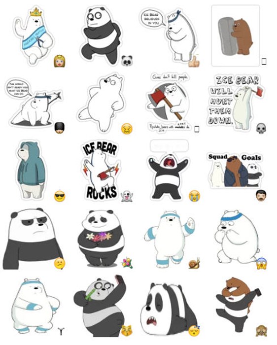 We Bare Bears IceBearAndPanda