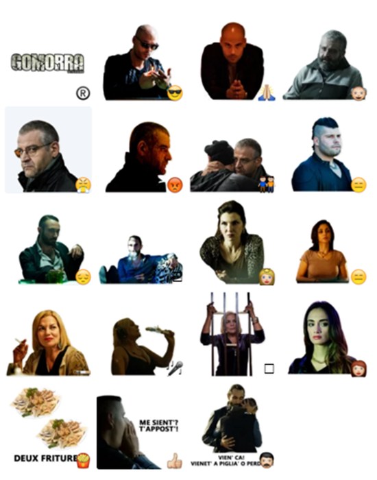 Sticker | Gomorra – La serie