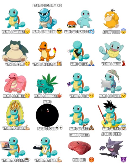 Stickers Pokémon